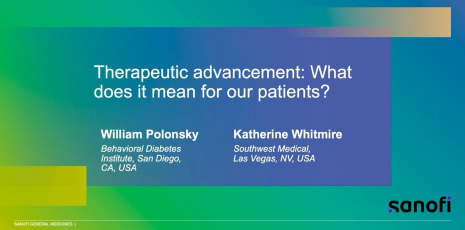 Soliqua and Unmet Needs Webinar Summary - William Polonsky and Kathrine